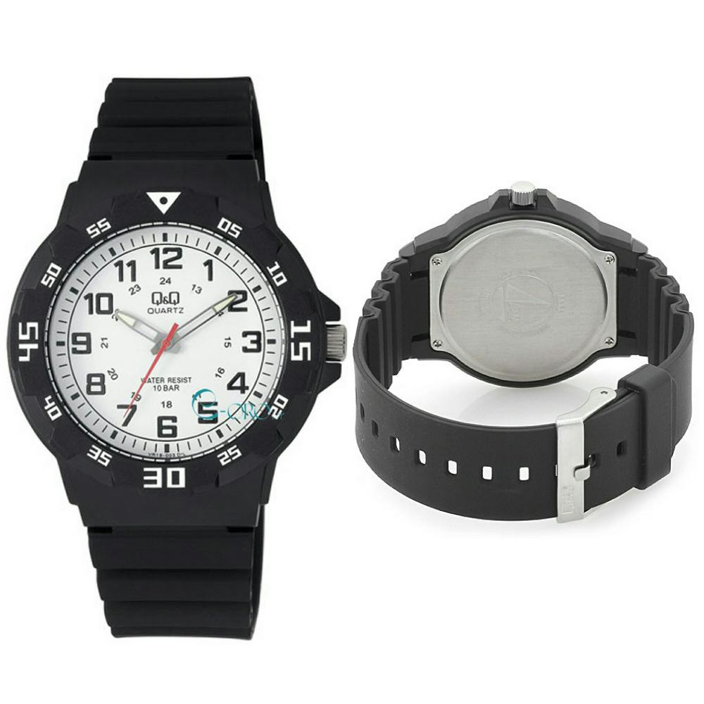 ساعت مچی عقربه ای پسرانه کیو اند کیو مدل vr19j003y