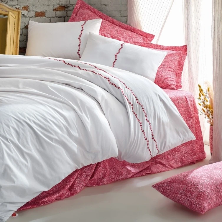 سرویس ملحفه کاتن باکس مدل Majestic دو نفره 6 تکه