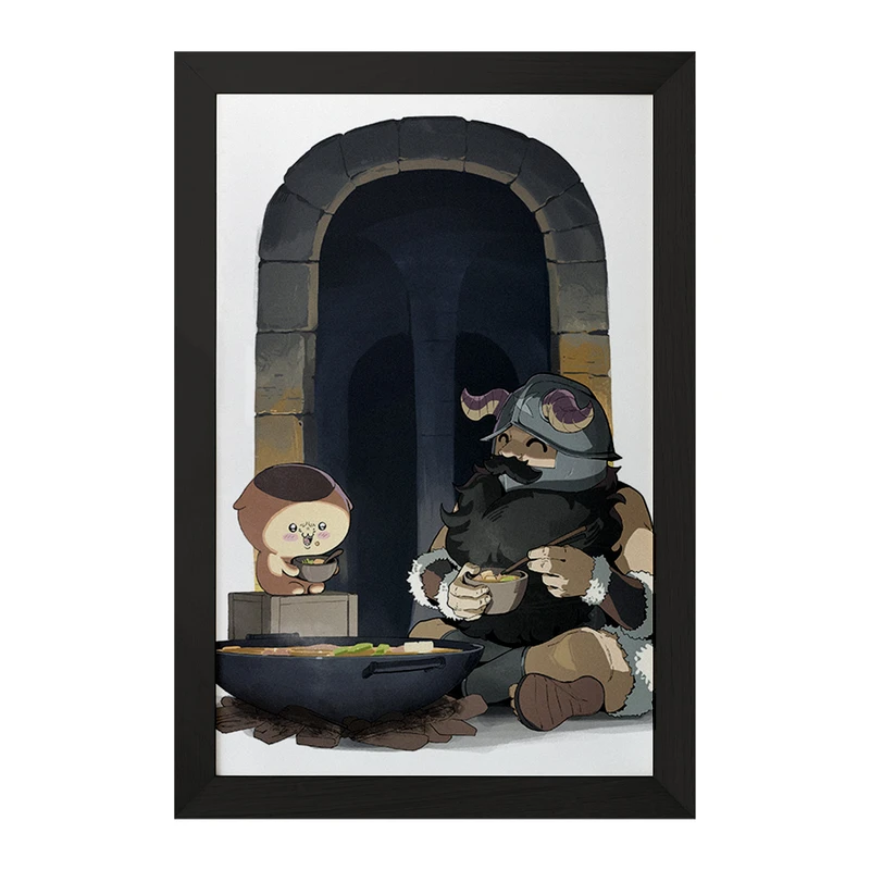 تابلو خندالو مدل سنشی انیمه خوشمزه در سیاه چال کد 35906