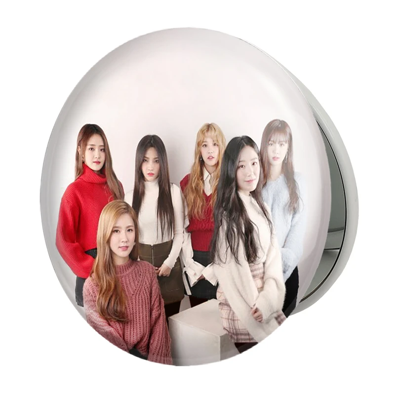 آینه جیبی خندالو طرح گروه جی آیدل مدل تاشو کد 12413 