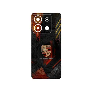 MAHOOT Porsche_Logo Cover Sticker for Xiaomi Redmi Note 13 Pro 5G