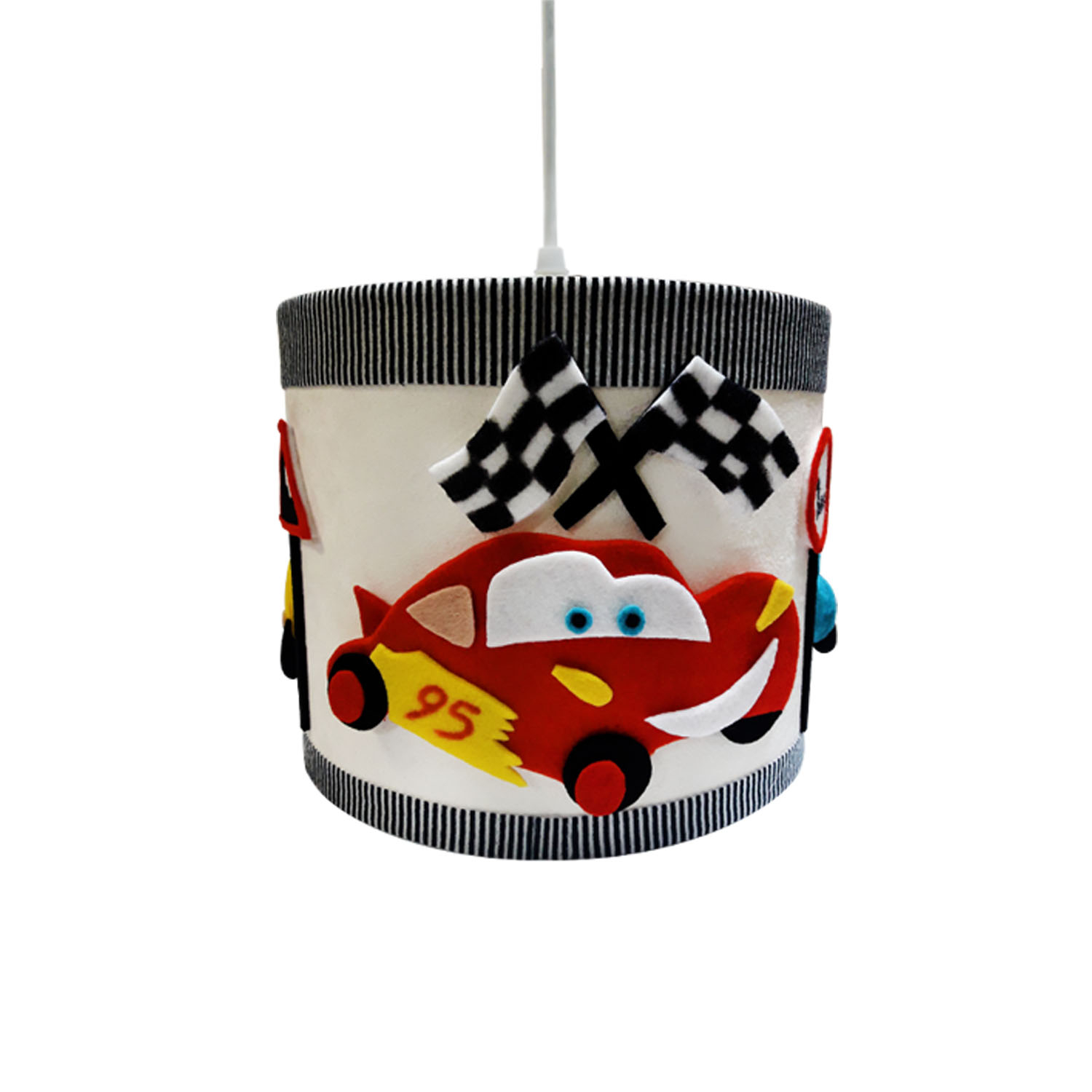 لوستر اتاق کودک مدل ماشینها