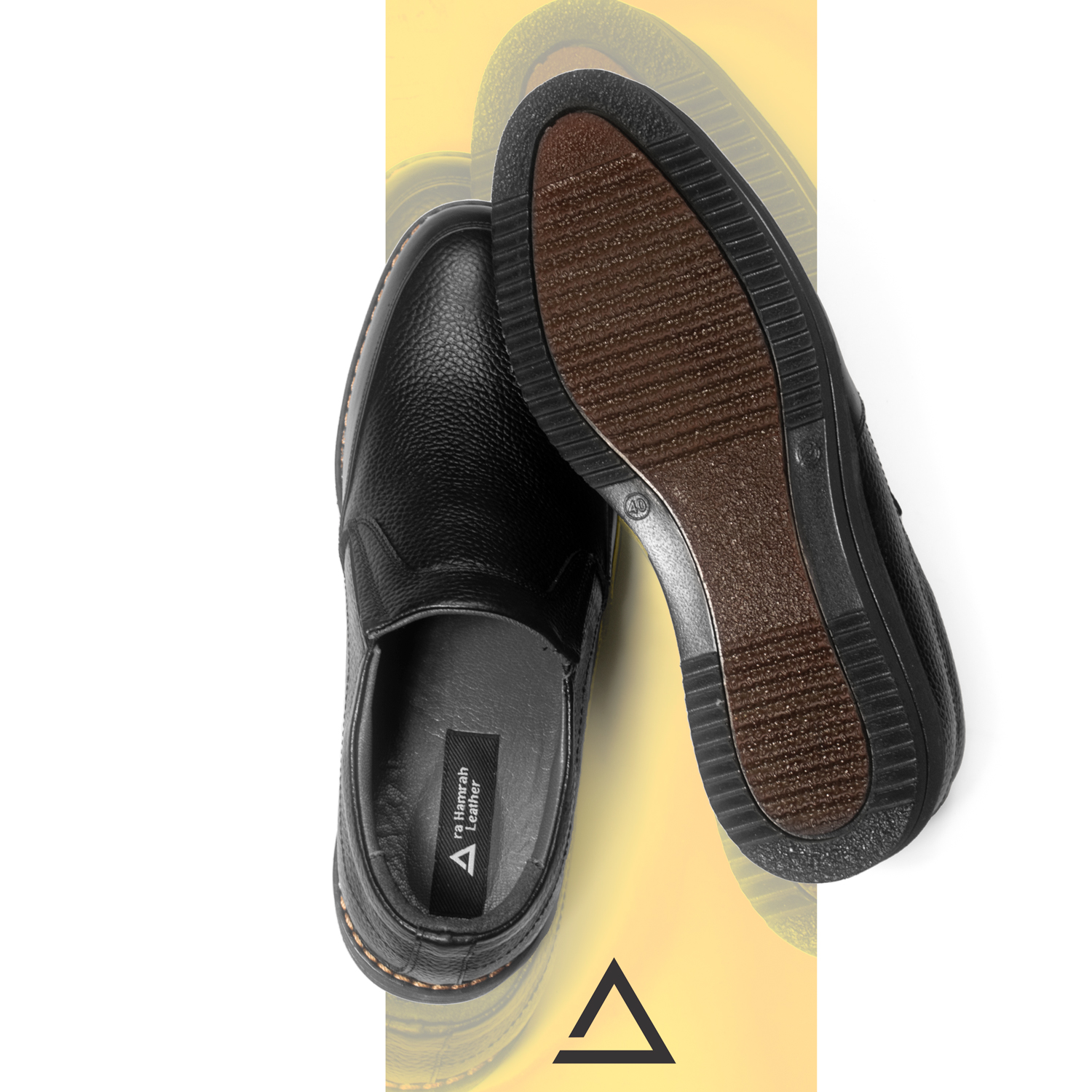 کفش روزمره مردانه چرم آراهمراه مدل ARAHA31 -  - 5
