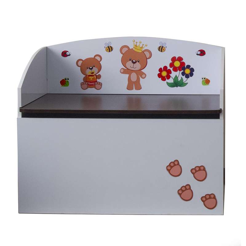 تخت کنار مادر صنایع چوبی آذرباد مدل خرس تدی