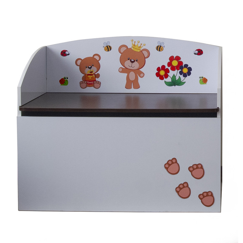 تخت کنار مادر صنایع چوبی آذرباد مدل خرس تدی