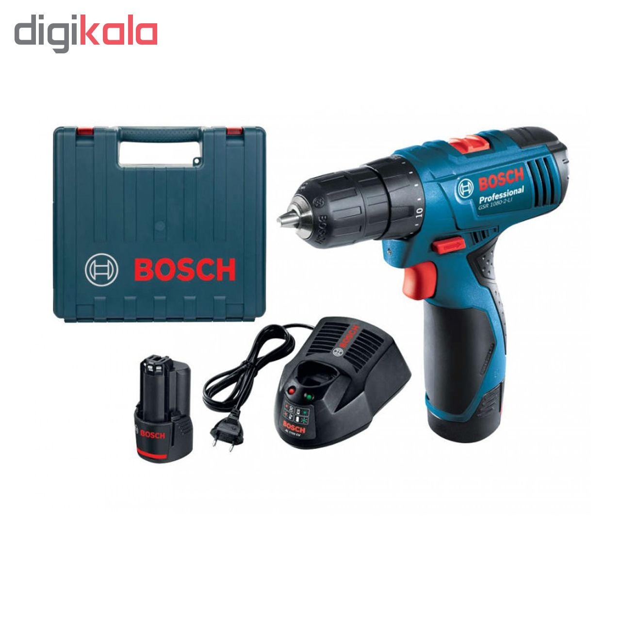 دریل پیچ گوشتی شارژی بوش مدل GSR 1080-2-LI