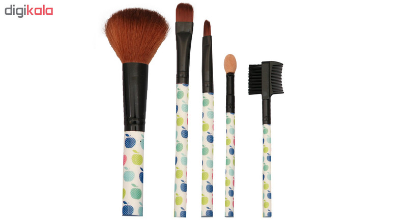 ست برس آرایشی مدل 233 مجموعه 5 عددی