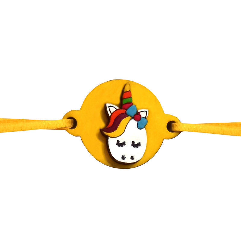 دستبند دخترانه مدل اسب تک شاخ کد YELL-UNICORN-002 دستبند دخترانه مدل اسب تک شاخ کد YELL-UNICORN-002