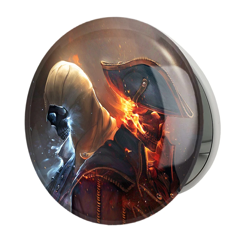 آینه جیبی خندالو طرح بازی اساسینز کرید Assassins  Creed مدل تاشو کد 27936