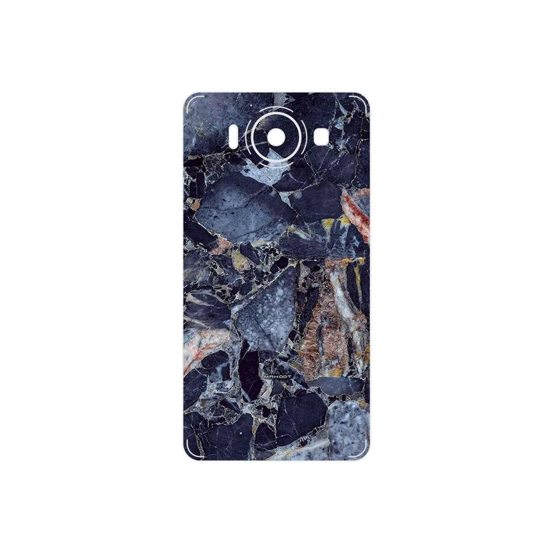برچسب پوششی ماهوت مدل Broken black marble مناسب برای گوشی موبایل مایکروسافت Lumia 950