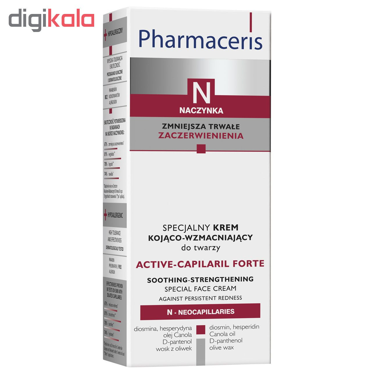کرم ترمیم کننده فارماسریز مدل Active Capilaril Forte حجم 30 میلی لیتر