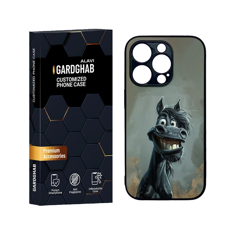 کاور گارد قاب علوی مدل دورژله ای کارتنی و انیمه مناسب برای گوشی موبایل اپل iPhone 14 Pro Max