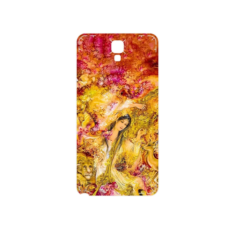 برچسب پوششی ماهوت مدل Persian miniature 1 مناسب برای گوشی موبایل سامسونگ Galaxy Note 3 Neo
