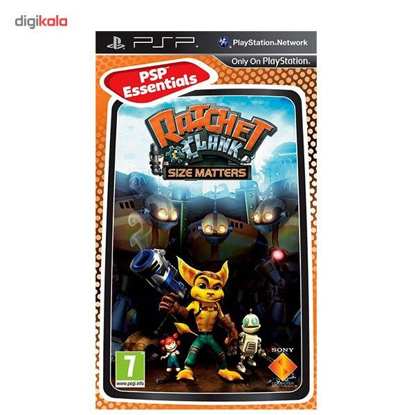 بازی Ratchet and Clank Size Matters مناسب برای PSP