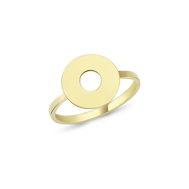 انگشتر طلا 18 عیار نیکان زر مدل GR126