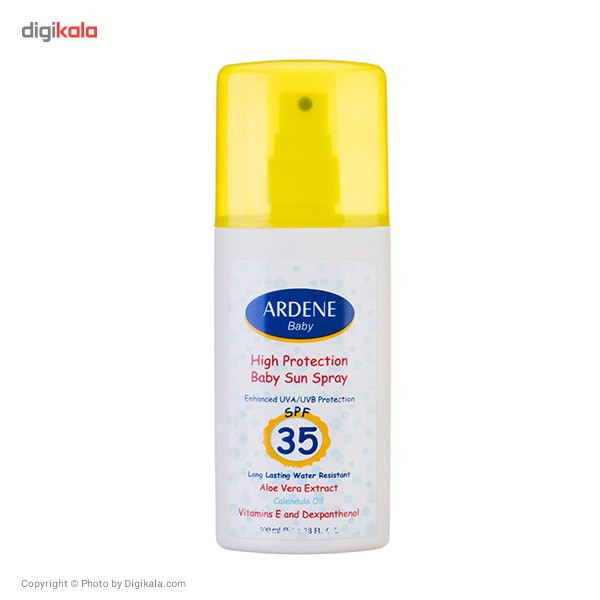 اسپری ضد آفتاب کودک آردن SPF35