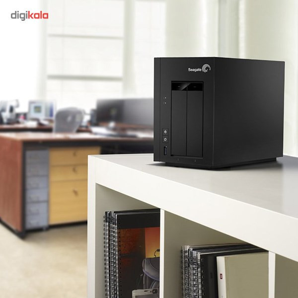 ذخیره ساز تحت شبکه سیگیت مدل 2Bay STCT10000200 ظرفیت 10 ترابایت