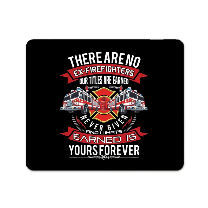 ماوس پد پاد آفرین مدل آتش نشان کد P724 سایز 19*24 سانتی متر