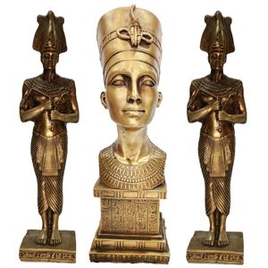 نقد و بررسی مجسمه مدل فرعون کد 5547 مجموعه 3 عددی توسط خریداران