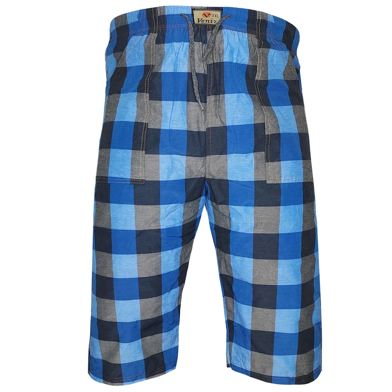 شلوارک راحتی مردانه مدل چهارخانه کد RR-50431