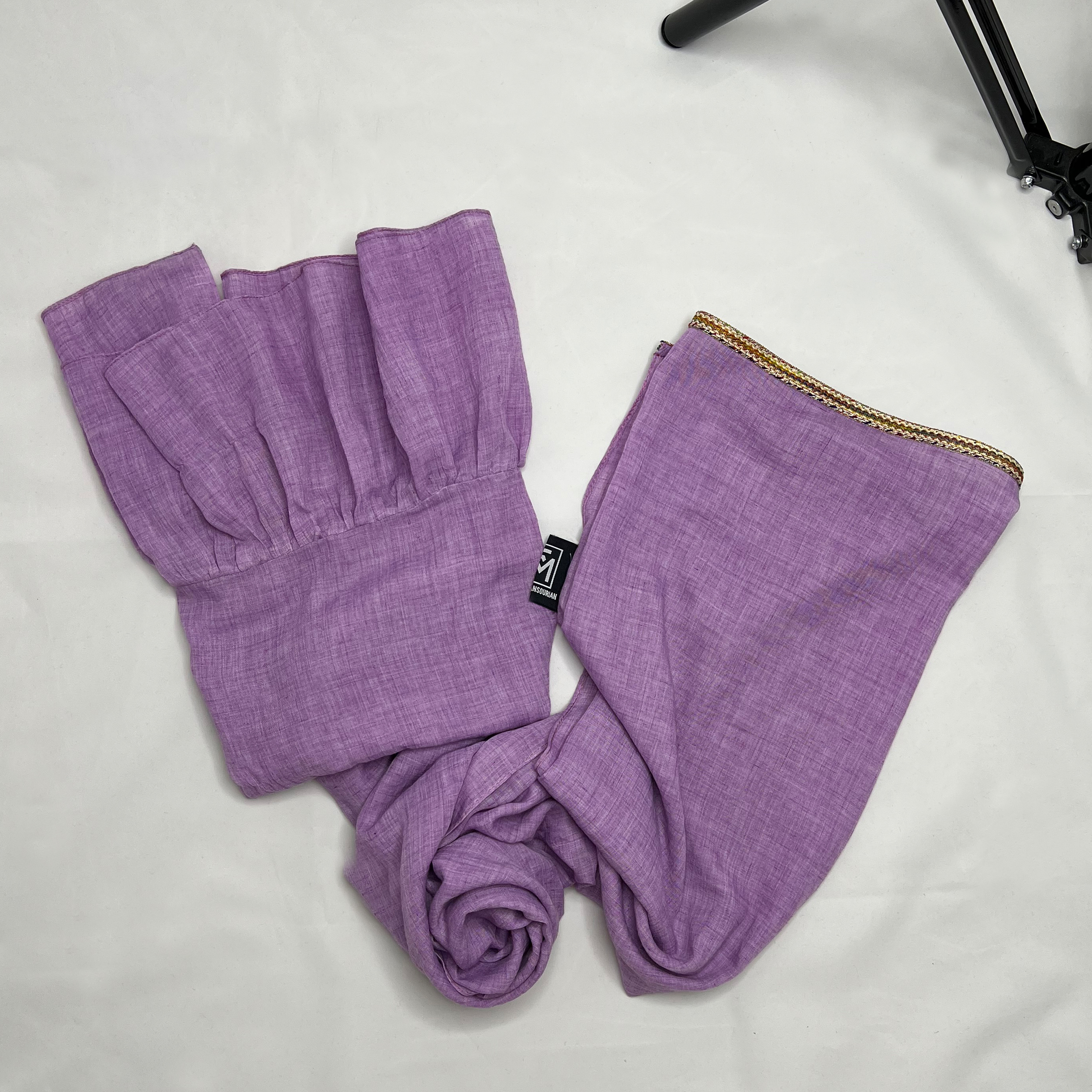 شال زنانه مدل وال ساده سنگشور FM-104