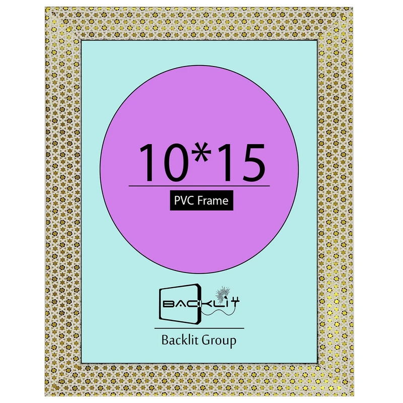 قاب عکس بکلیت طرح خاتم مدل تخت 215 رومیزی سایز 15×10 سانتی متر