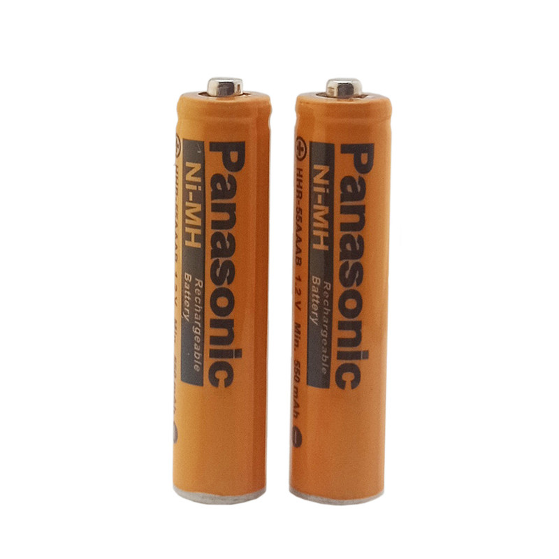 باتری نیم قلمی پاناسونیک مدل DM550 بسته دو عددی