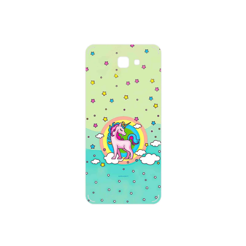برچسب پوششی ماهوت مدل Rainbow unicorn adventure مناسب برای گوشی موبایل سامسونگ Galaxy J5 Prime