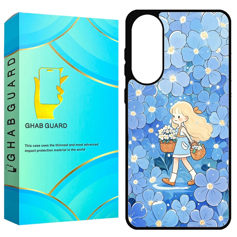 کاور قاب گارد طرح دختر مدل S25EG مناسب برای گوشی موبایل سامسونگ Galaxy S25 Edge