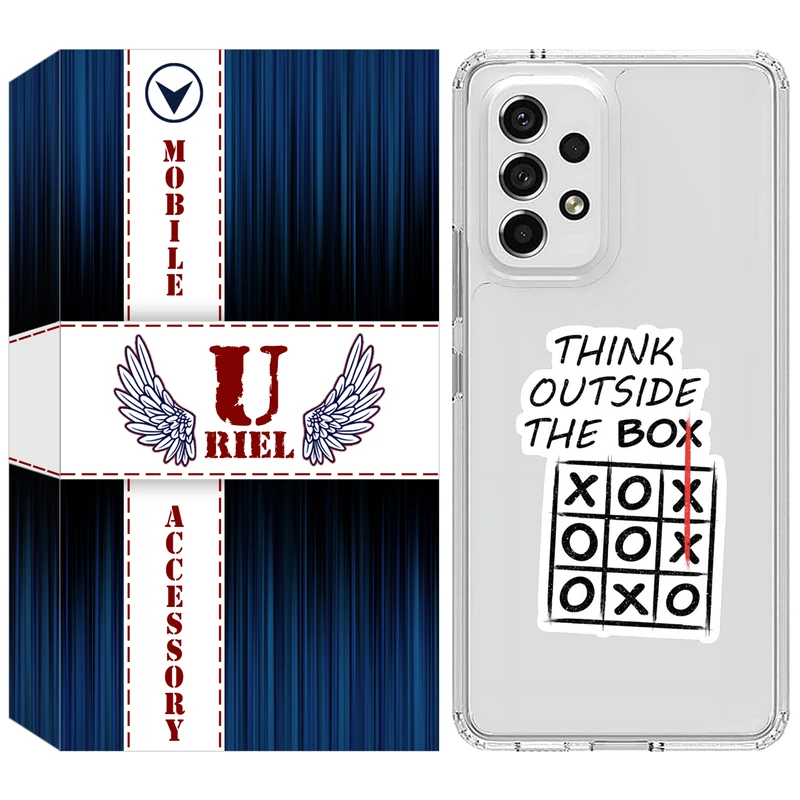 کاور یوریل مدل Clear کد 96 طرح انگیزشی مناسب برای گوشی موبایل سامسونگ Galaxy A32 5G / M32 5G