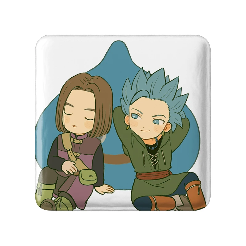 پیکسل خندالو طرح بازی دراگون کوئست (Dragon Quest) مدل مربعی کد 35222