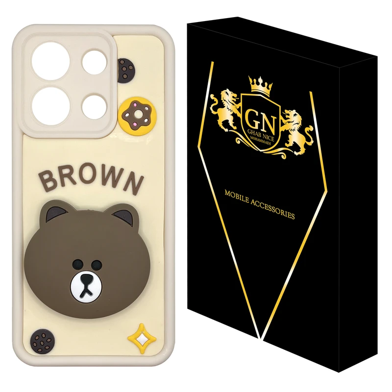 کاور قاب نایس محمدی مدل POPDOLL4 مناسب برای گوشی موبایل شیائومی Redmi Note 13 4G