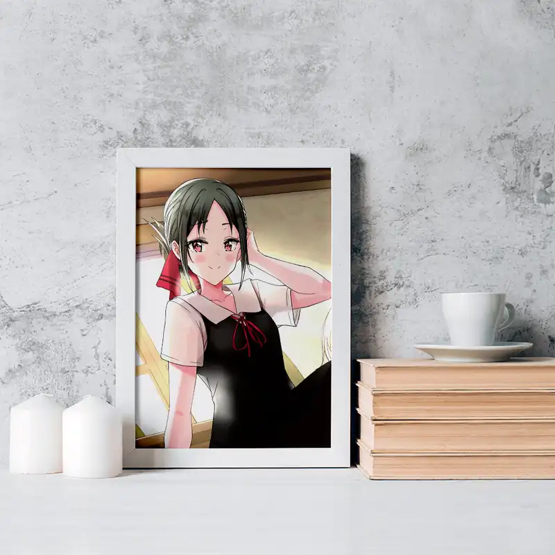 تابلو خندالو مدل کاگویا دختره انیمه کاگویا ساما کد 16034