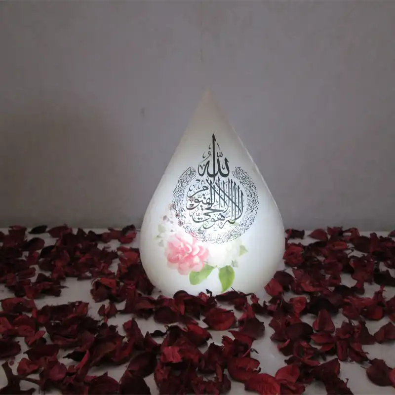 آباژور سنگ نمک مدل اشک