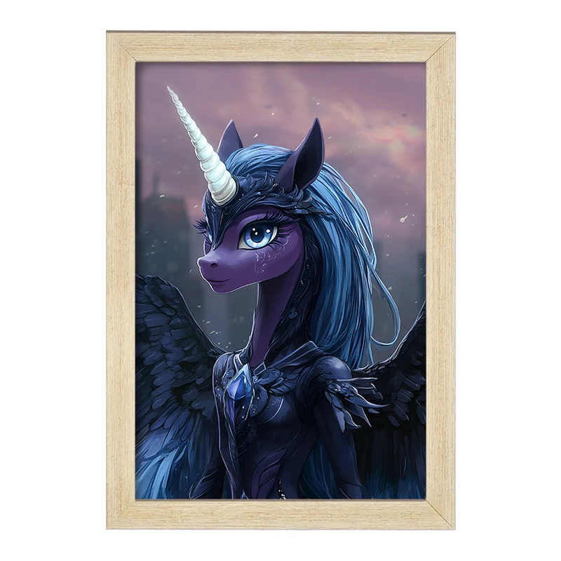 تابلو خندالو مدل اسب تک شاخ کد F6100