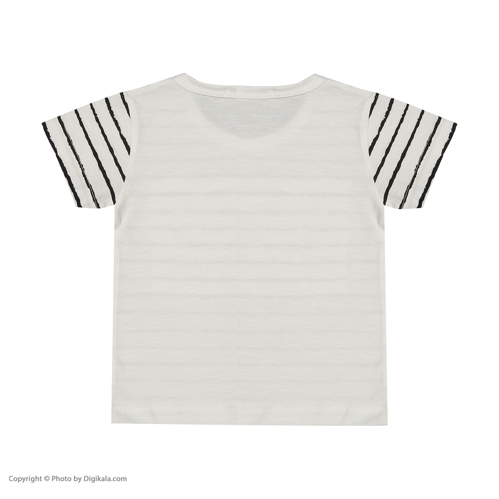 تی شرت نوزادی پسرانه بی کی مدل 2211109-01 -  - 3