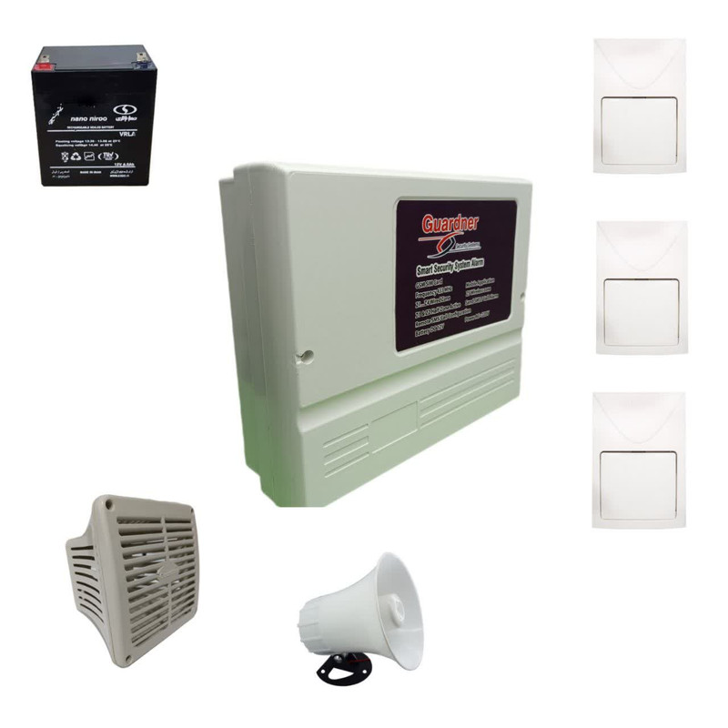 سیستم امنیتی دزدگیر اماکن  مدل سیمکارتی گاردنر G9