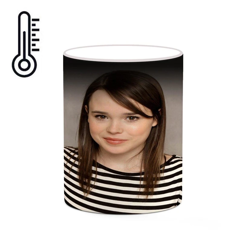 ماگ حرارتی کاکتی طرح Ellen Page مدل mgh25892