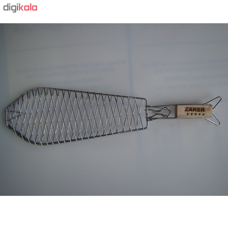 توری کباب ماهی ذاکر مدل FISH-50