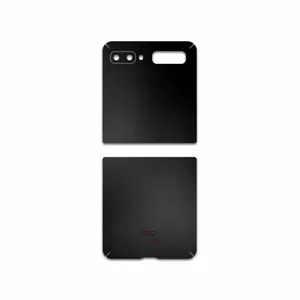 MAHOOT Matte-Black Cover Sticker for Samsung Galaxy Z Flip
