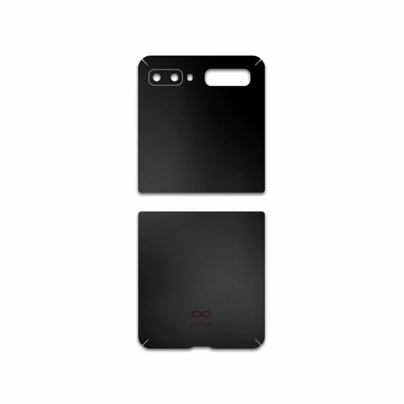 برچسب پوششی ماهوت مدل Matte-Black مناسب برای گوشی موبایل سامسونگ Galaxy Z Flip