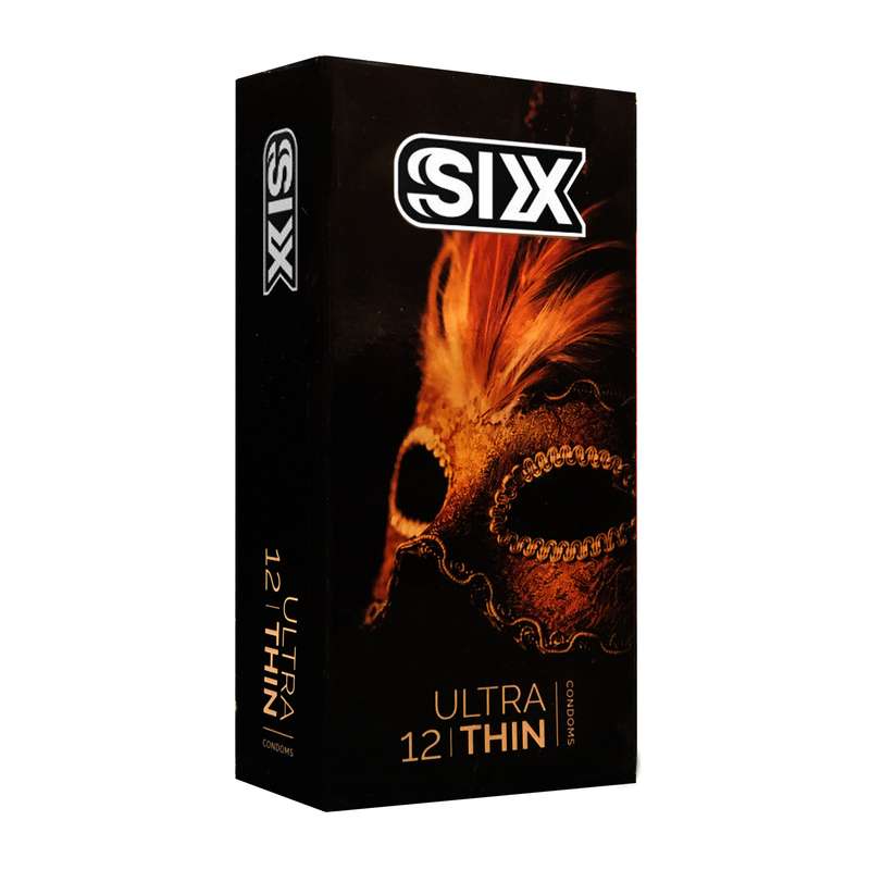 کاندوم سیکس مدل Ultra Thin بسته 12 عددی کاندوم سیکس مدل Ultra Thin بسته 12 عددی
