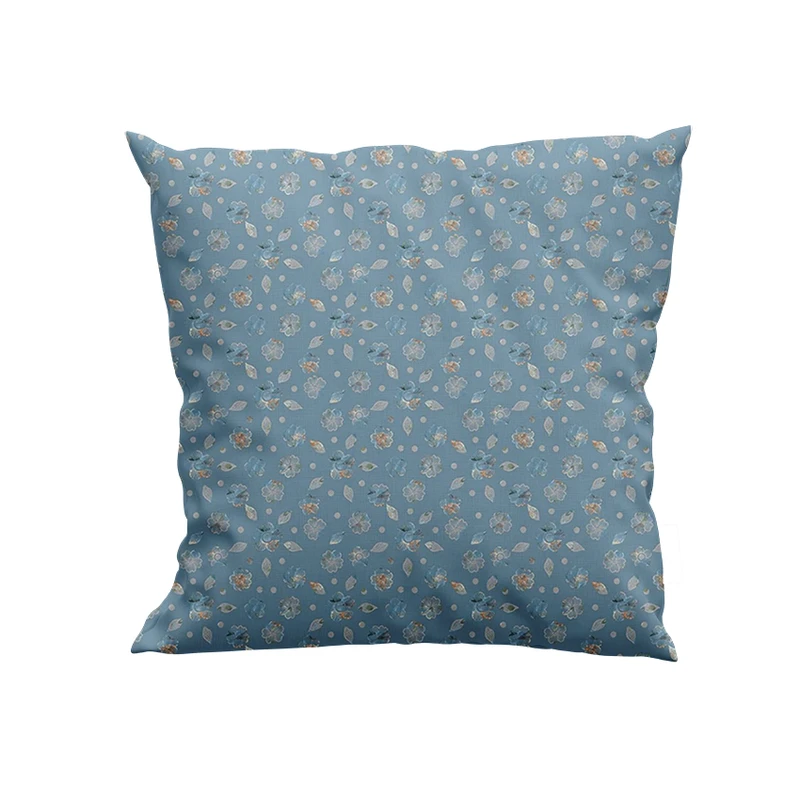 کوسن پاد آفرین مدل گل و برگ کد DKK652