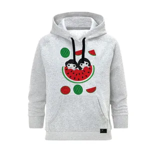 هودی زنانه مدل شب یلدا کد B210 رنگ طوسی