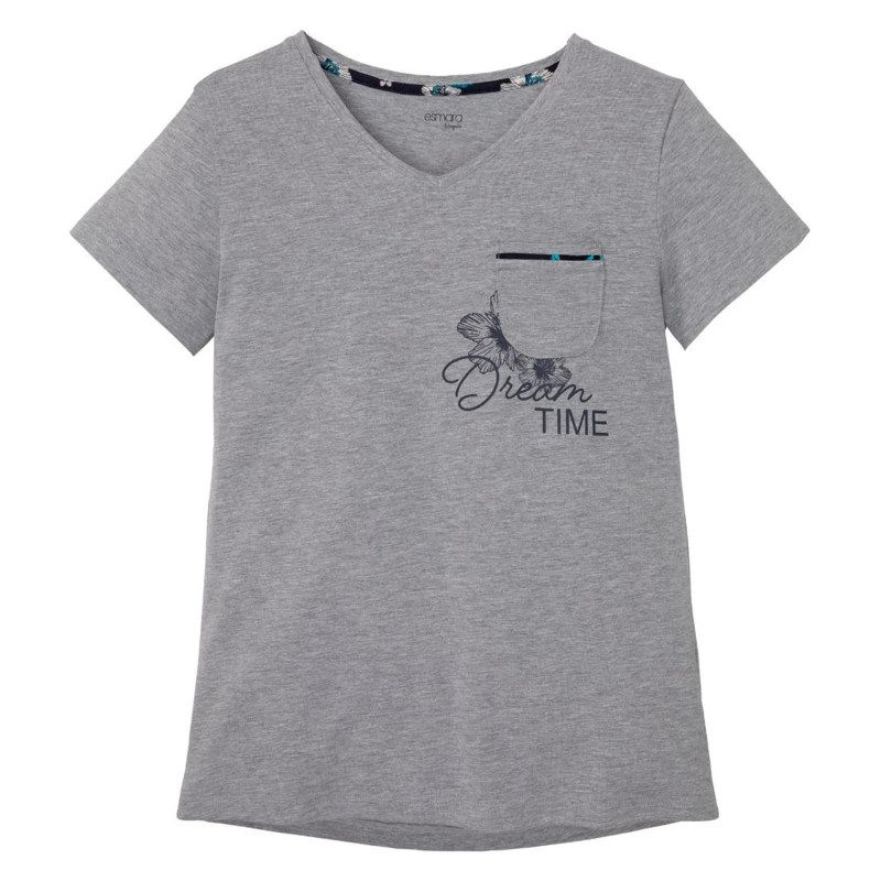تی شرت آستین کوتاه زنانه اسمارا مدل DREAM TIME