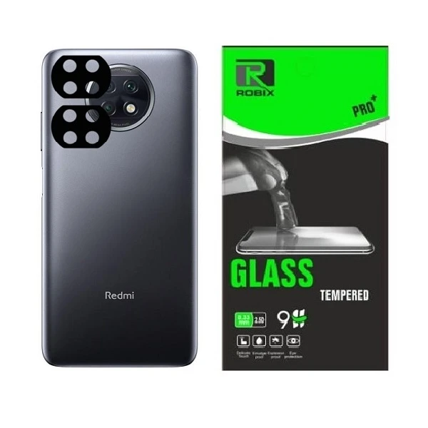 محافظ لنز دوربین روبیکس مدل FLZ-9T مناسب برای گوشی موبایل شیائومی Redmi Note 9T بسته 2عددی