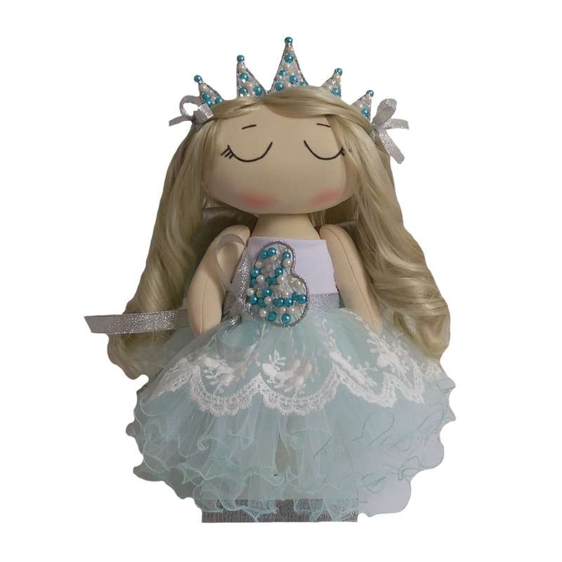 عروسک طرح روسی مدل فرشته LT80 ارتفاع 35 سانتیمتر