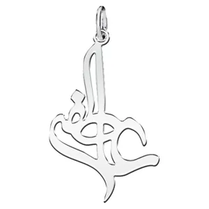 آویز گردنبند نقره زنانه ترمه ۱ طرح عاطفه کد mas 00537