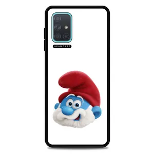 AKAM AMC-WSGA71-SMURFS-13 Cover For Samsung Galaxy A71
