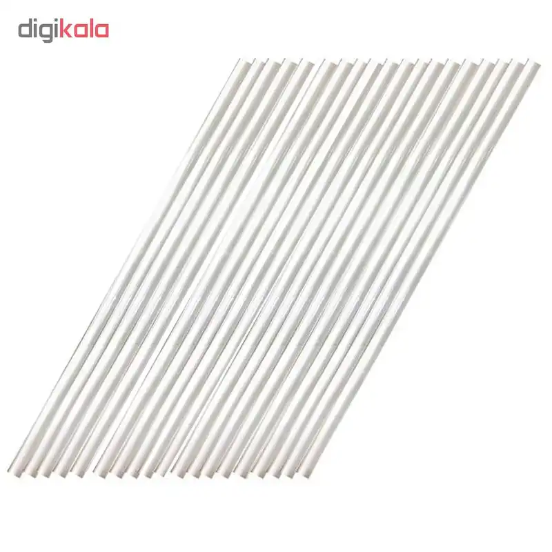 چسب حرارتی جانسون کد 20pcs قطر 7 میلی متری بسته 20 عددی